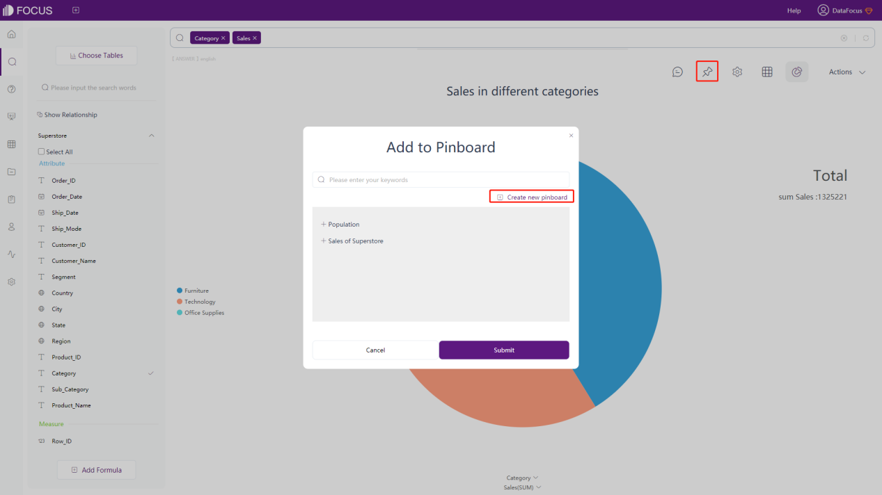 Figure 5-1-3 Create new dashboard - answer